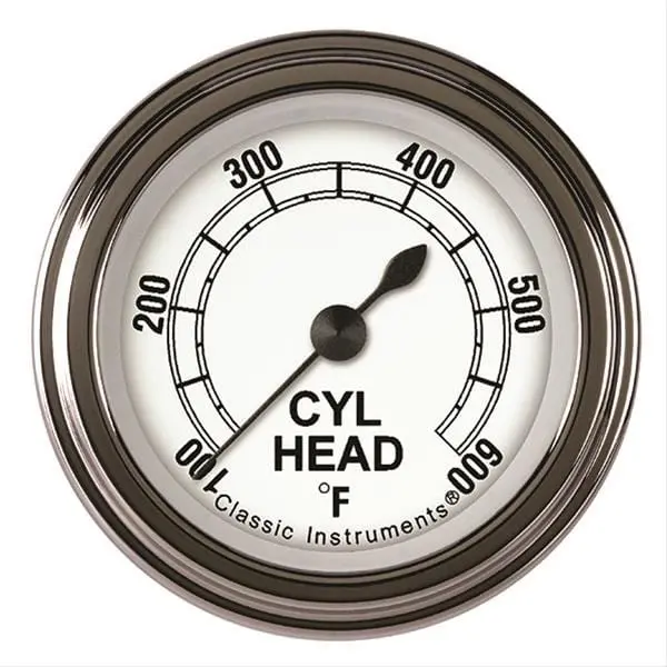 Classic Instruments Cw197Slf Classic White Series Gauge 1