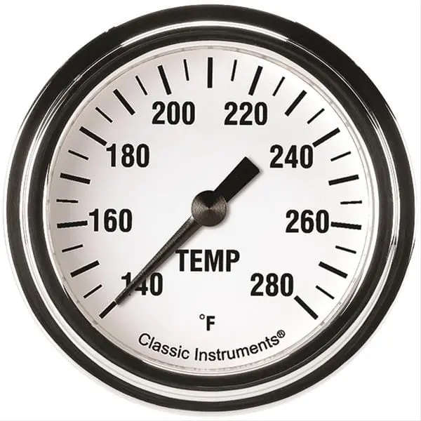 Classic Instruments White Hot Series Analog Gauge Set – Wh326Slf-04 1
