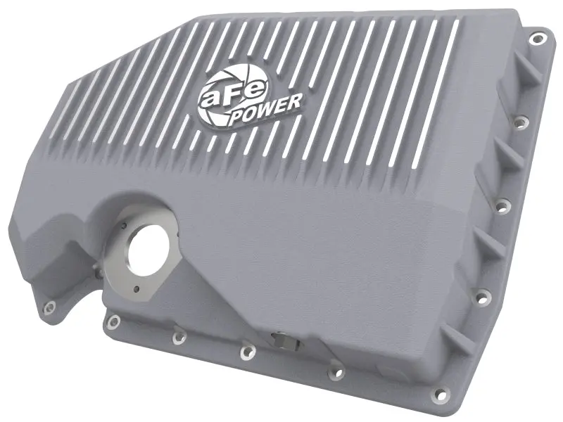 Afe 05-19 Vw 1.8L/2.0L W/ Oil Sensor Engine Oil Pan Raw Power Street Series W/ Machined Fins 1