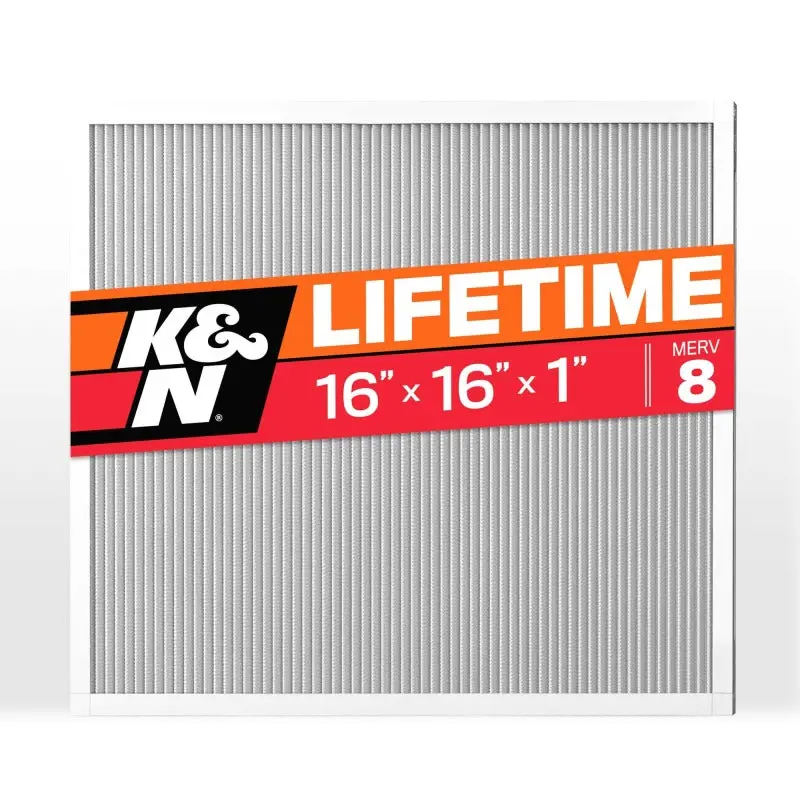 K&N Hvac Filter 16 X 16 X 1 Merv 8 1
