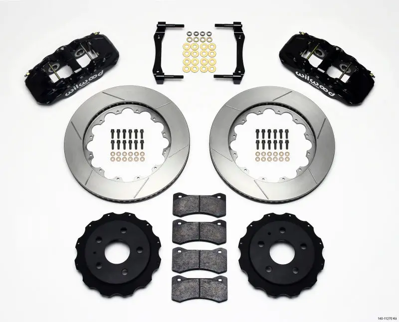 Wilwood Aero4 Rear Kit 14.25In 2010-2015 Camaro - 140-11270 1