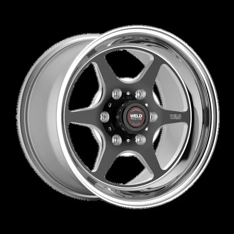 Weld S79 Hd S79 17X9in / 6X139.7 Bp / 5.2In Bs Black Center - Polished Shell Wheel 1
