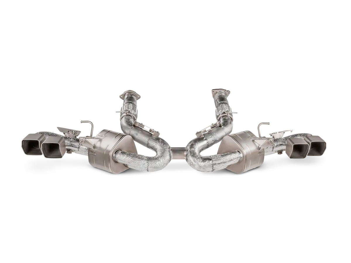 Akrapovic Titanium Slip-On Exhaust C8 Corvette (2020+) 1