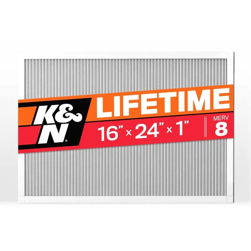 K&N Hvac Filter 16 X 24 X 1 Merv 8 1