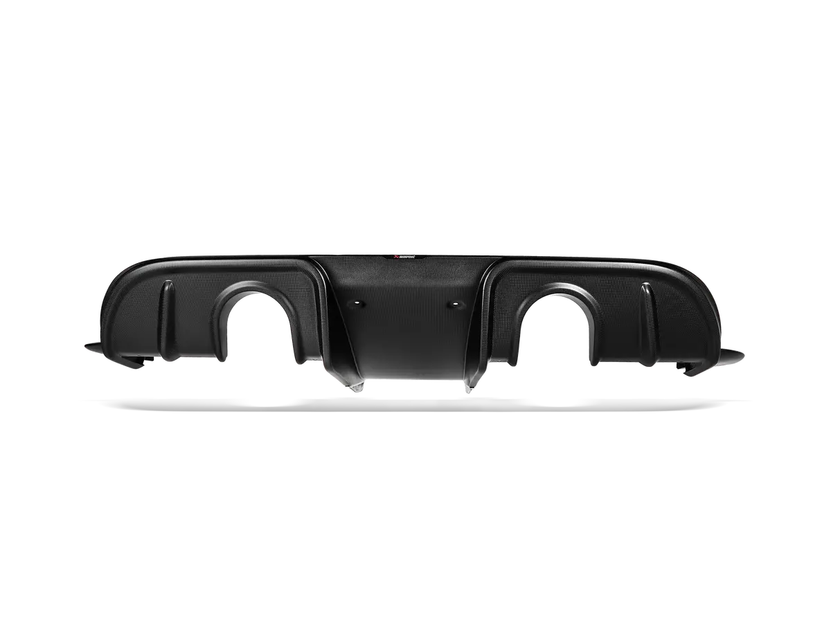 Akrapovic Matte Carbon Fiber Rear Diffuser Porsche 718 Gt4 Rs / Spyder Rs 1