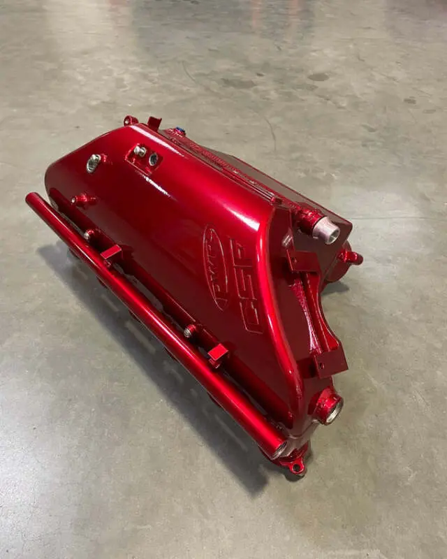 Csf Bmw M2/M3/M4 S58 (G8x) Charge-Air Cooler Manifold - Candy Apple Red 1