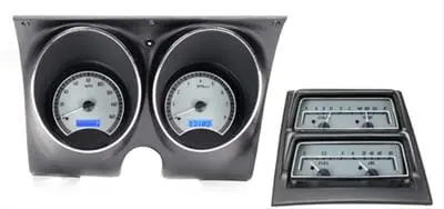 Dakota Digital Vhx-68C-Cac-S-B Direct-Fit Analog Gauge System 1