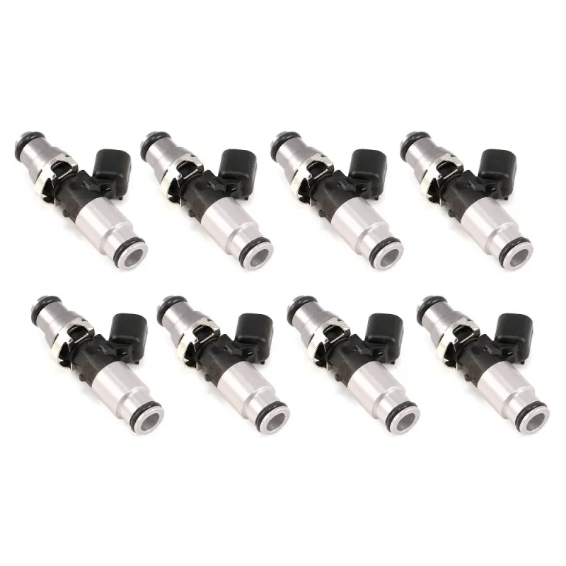 Injector Dynamics - 1050Cc Injectors 60Mm Length 14Mm Grey Adaptor Top - Blue Bottom Adap (Set Of 8) - 1050.60.14.14B.8 1