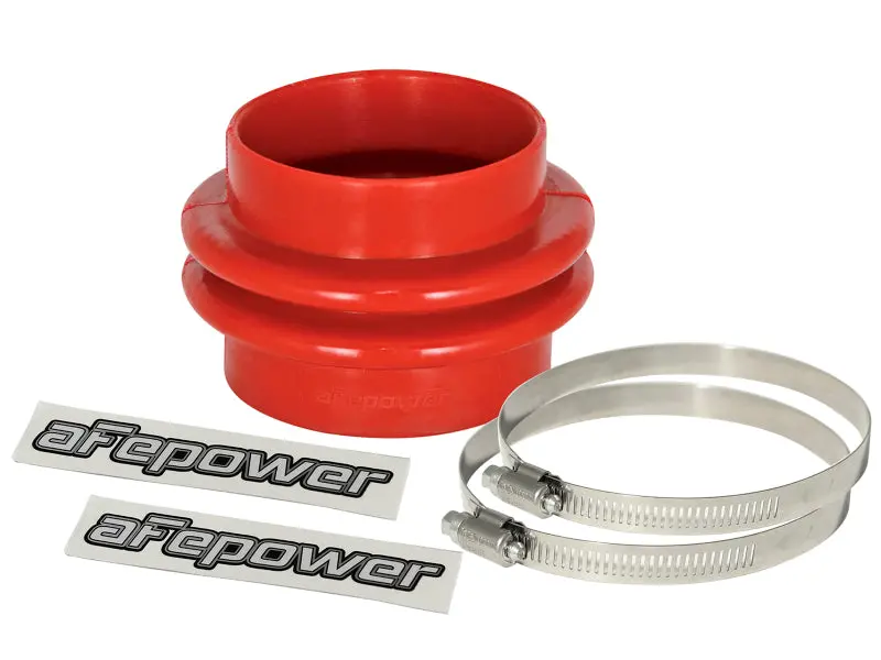 Afe Magnum Force Intake Coupling Kit (3-1/8 In Id To 3 In Id X 2-3/4 In L) Straight Coupler - Red 1