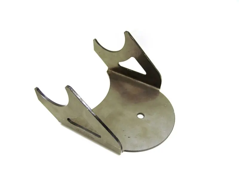 Ridetech Dropped Lower Weld-On Air Spring Axle Bracket (Uncoated) 1