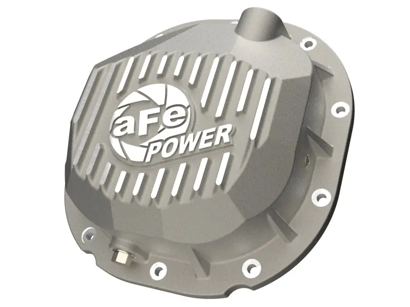 Afe 90-14 Ford F-150 Rear Differential Cover - Raw W/ Machined Fins 1