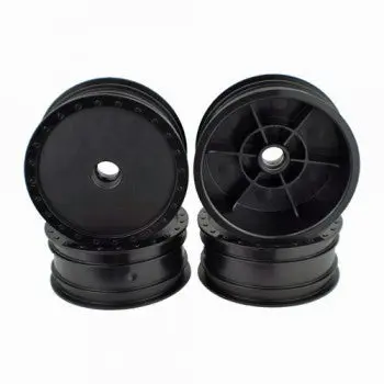 Borrego Wheels For Associated B4 / Bearing / Front / Black / 4Pcs 1