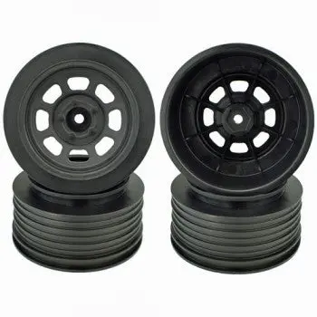 Speedway Sc Wheels For Traxxas Slash Front / 19Mm Bksp / Black / 4Pcs 1