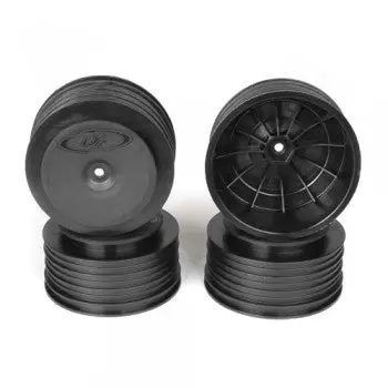 Speedline Plus Sc Wheels For Tlr 22Sct - Ten-Scte / Tekno Sct410 / Black / 4Pcs 1