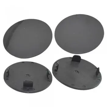 Black Snap-In Mud Plugs For Speedway Wheels 1