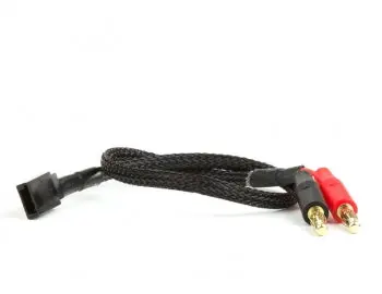 Receiver Charge Lead 4Mm Bullet To Female Futaba 1