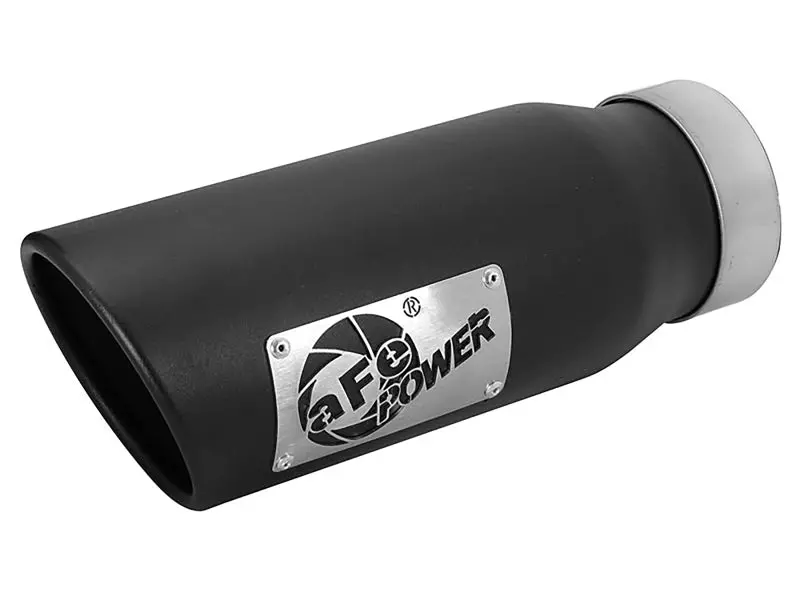 Afe Mach Force-Xp Universal Exhaust Tip 3-1/2 In Inlet X 4-1/2 In Outlet X 12 In L 1