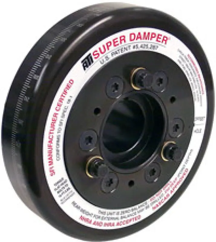 Ati Damper - 7.074In - Alum - Jaguar - 3.8 & 4.2 - 6 Cyl - 3 Ring 1