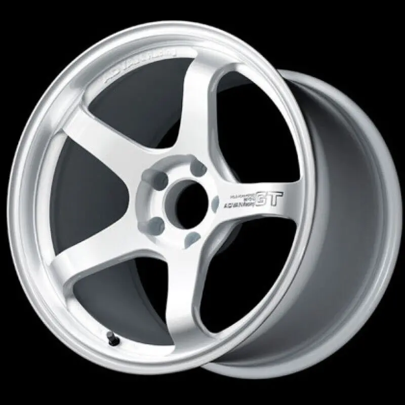 Advan Gt Beyond 18X10 +40 5X120 Racing White Wheel 1