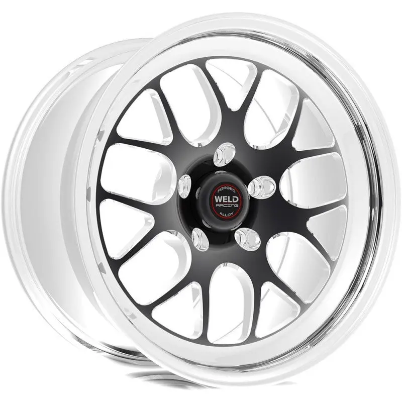 Weld S77 17X8 / 5X4.5Mm Bp / 5.2In. Bs Black Wheel (High Pad) - Non-Beadlock - 77Hb7080a52a 1