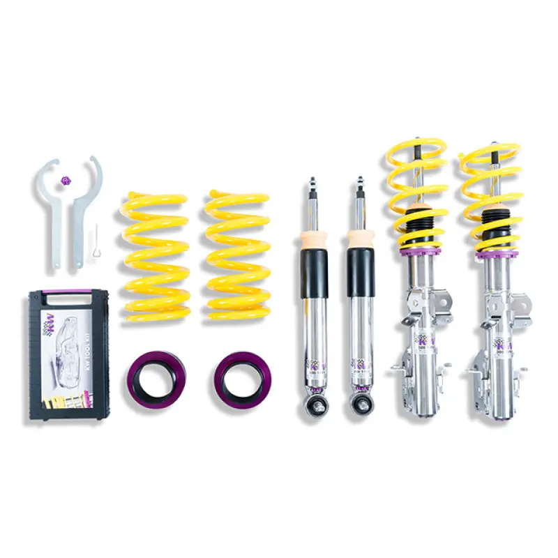 Kw Coilover Kit V3 2018+ Ford Mustang W/O Electronic Dampening - 35230079 1