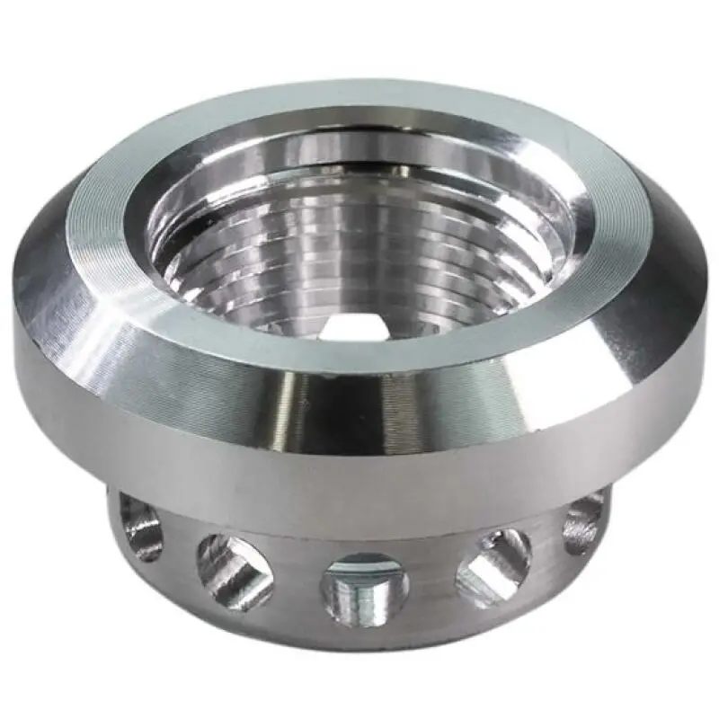 Moroso -10An Weld-In Vented Fitting W/Integral Baffle 1