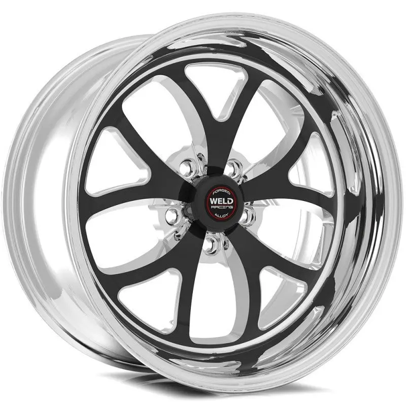 Weld S76 20X8 / 5X120mm Bp / 5.3In. Bs Black Wheel (High Pad) - Non-Beadlock - 76Hb0080n53a 1