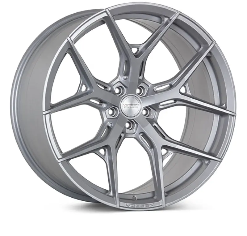 Vossen Hf5 - 22X9.5 - Et35 - 5X112 - 66.56 - Flat - Ss - Satin Silver 1