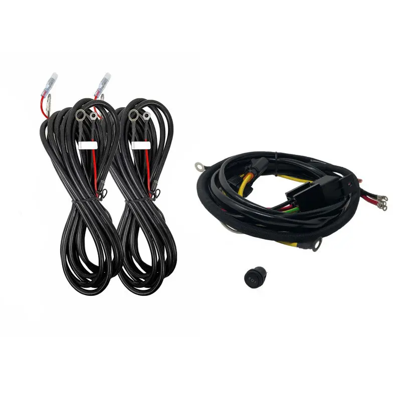 Kc Hilites Platform One Profile Sidecast 4-Light Wiring Kit For 03-23 Lexus Gx/Toyota Lc 1