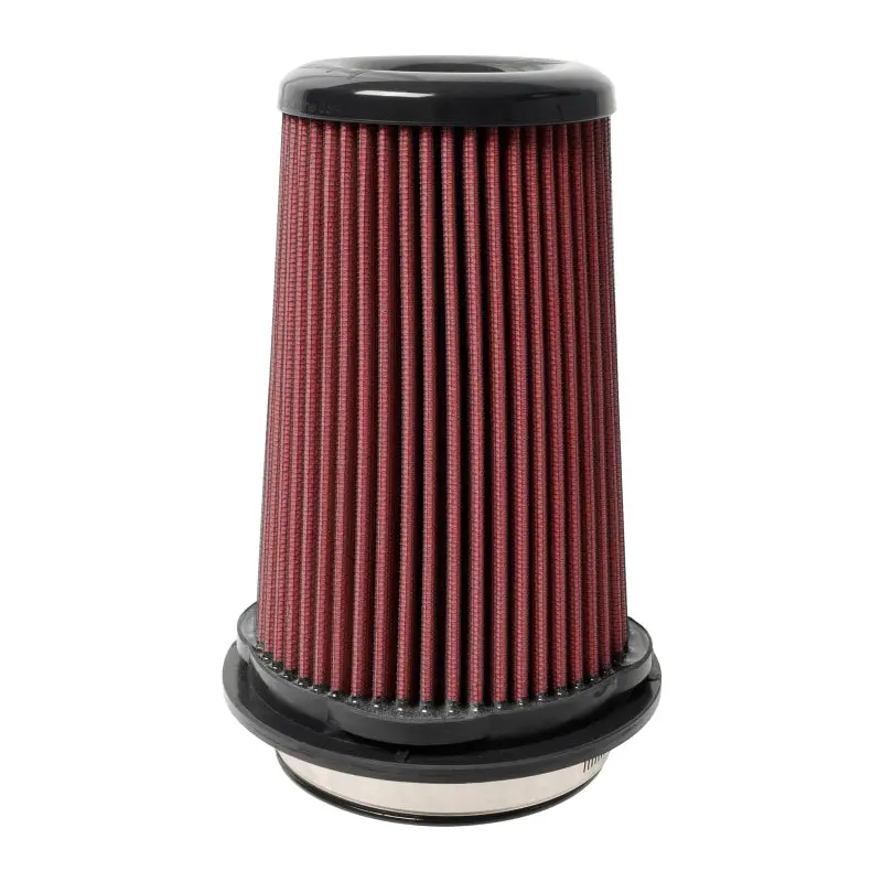 Injen 8-Layer Oiled Cotton Gauze Air Filter W/ Twist Lock - 4In Id / 6In Base / 7.75In H 1