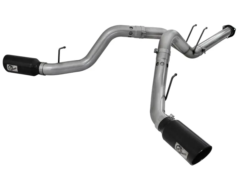 Afe Large Bore-Hd Dpf-Back Exhaust System Ford Diesel Trucks 11-14 V8-6.7L (Td) 1