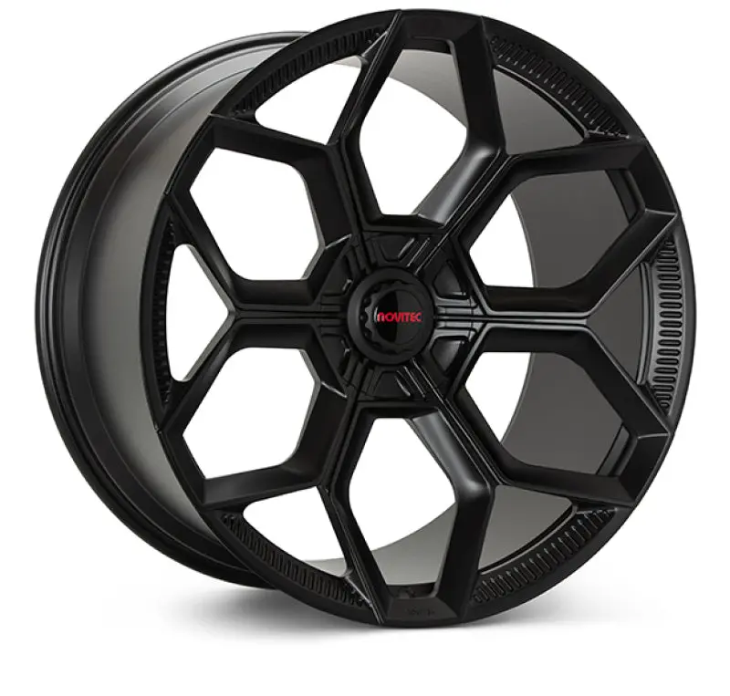 Vossen X Novitec Nl5-5L 22X12.5 Et:34 Satin Black Lamborghini Revuelto Rear Wheel 1