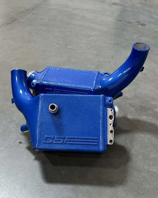 Csf 16-21 Bmw M5 (F90) / 17-21 Bmw M8 (F91/F92/F93) Twin Charge-Air-Cooler Set - Marina Bay Blue 1