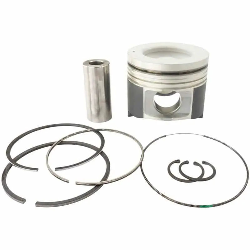 Industrial Injection Chevrolet Duramax Forged .040 Oversize Mahle Race Pistons Set 1