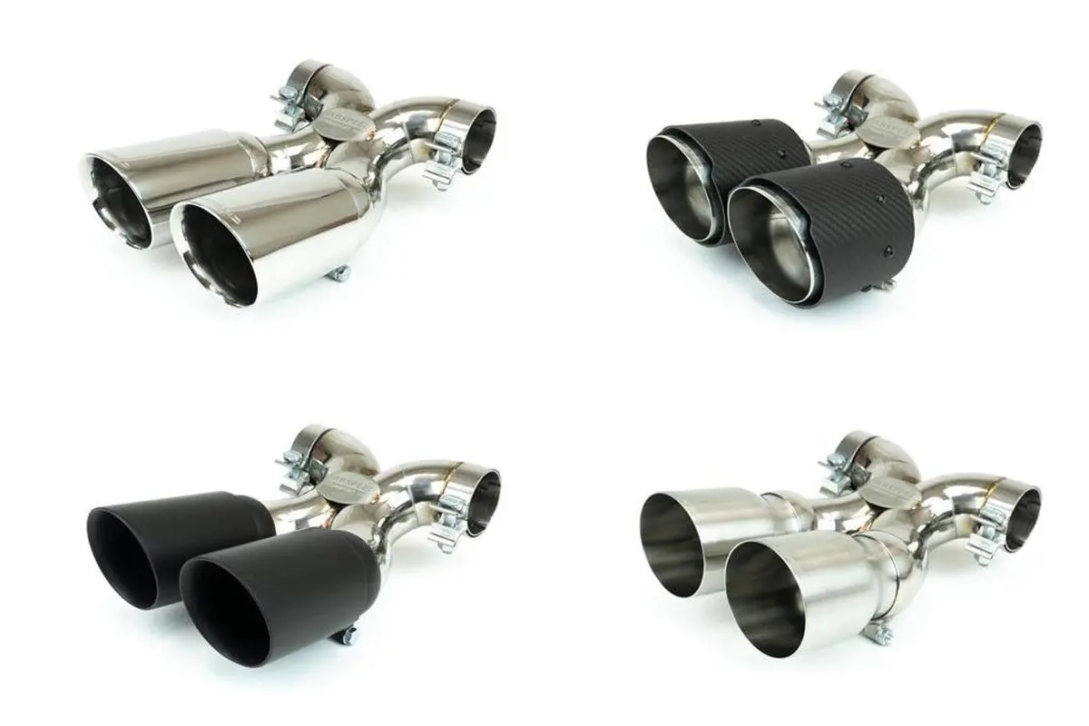Fabspeed True X-Pipe W/Tips Porsche 981 Boxster / Cayman (2013-2016) 1
