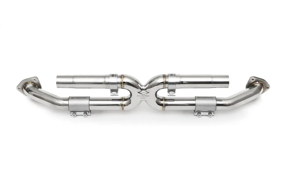Fabspeed Center Muffler Bypass X-Pipe Porsche 991.1 Carrera (2012-2016) 1
