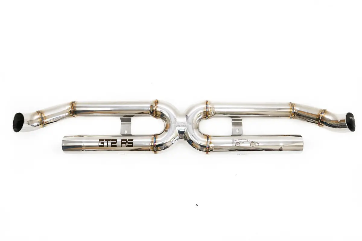Fabspeed Center Muffler Bypass Porsche 991.2 Gt2 Rs (2018-2020) 1