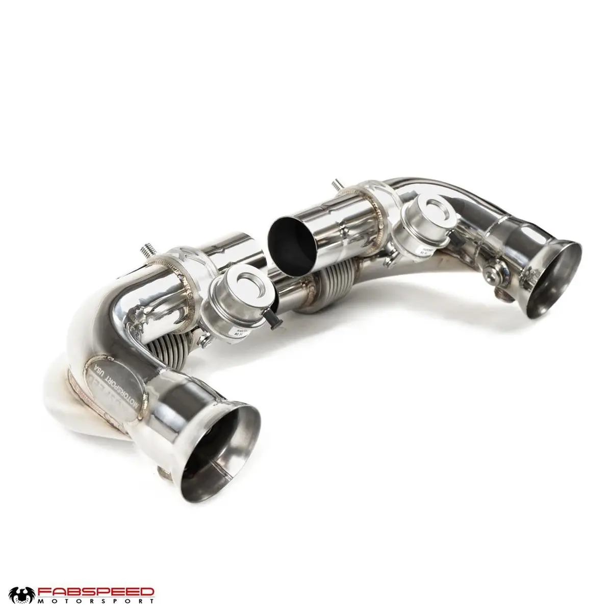 Fabspeed Side Muffler Bypass Porsche 997 Gt3 (2006-2012) 1