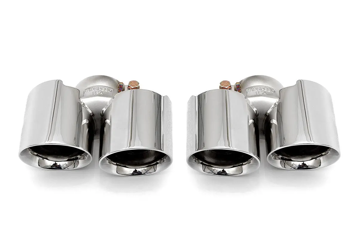 Fabspeed Deluxe Quad-Style Tips Porsche 997.2 Carrera (2009-2012) 1