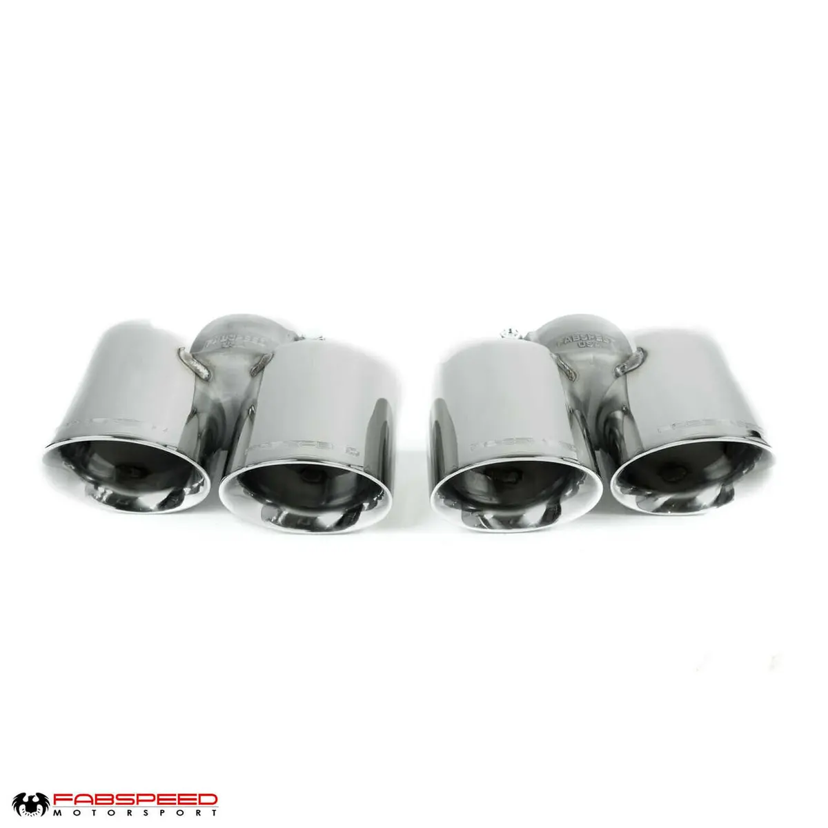 Fabspeed Deluxe Quad Tips Porsche 997.2 Turbo / Turbo S 1