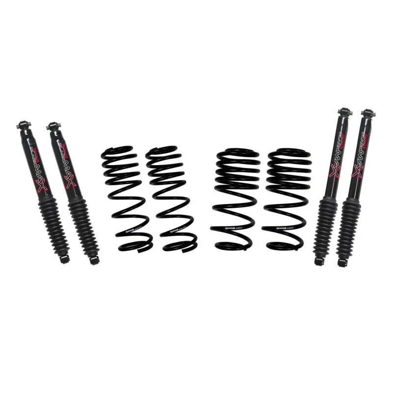 Skyjacker 21-24 Jeep Wrangler Non-Rubicon Jl 4Xe 2In-2.5In Susp. Lowering Kit W/ Black Max Shocks 1
