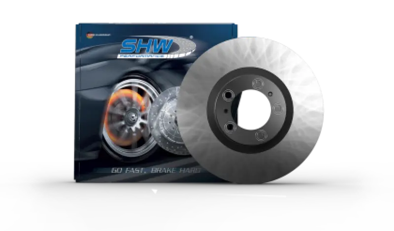 Shw 19-23 Porsche Cayenne S Left Front Smooth Monobloc Brake Rotor (9Y0615301a) 1