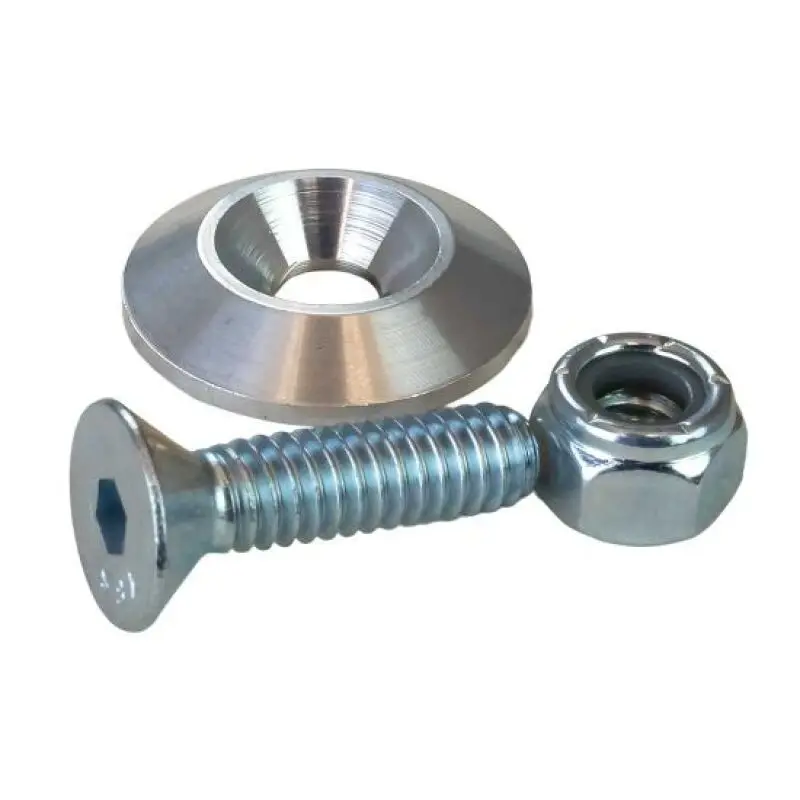 Moroso 1In Taper Washer - Raw (10 Pack W/Hadware) 1