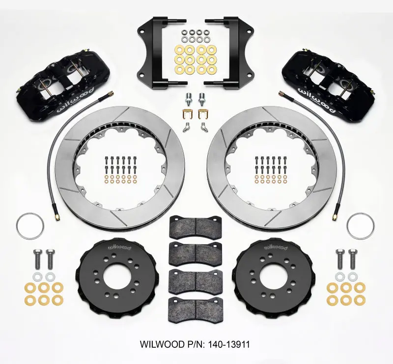 Wilwood Aero6 Front Hat Kit 15.00 2014-Up Corvette C7 W/Lines - 140-13911 1