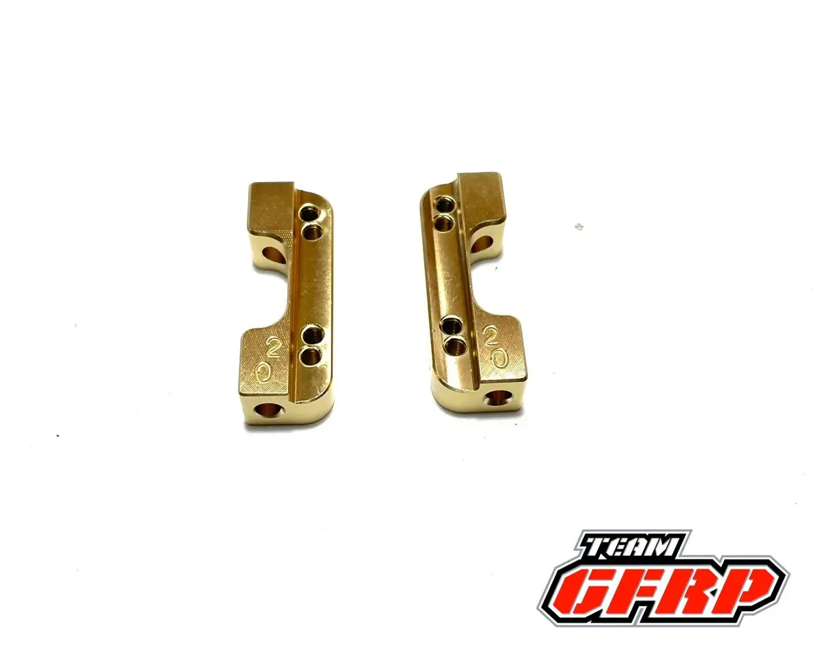 Brass 0/2 Rear Toe Blocks (New Style) 1