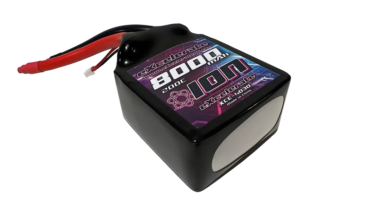 Ion 2S 200C Drag Race Lipo (7.4V/8000Mah) W/Qs8 1