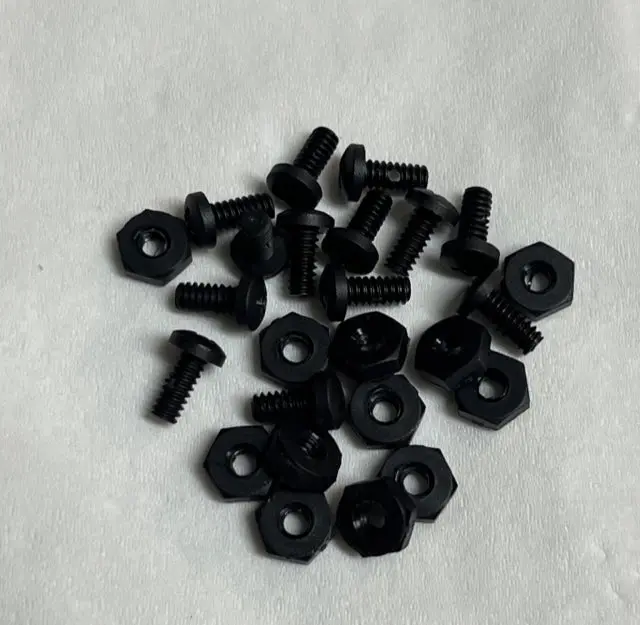 Nylon Screws 4/40 & 2/56 (Black & Natural) 1