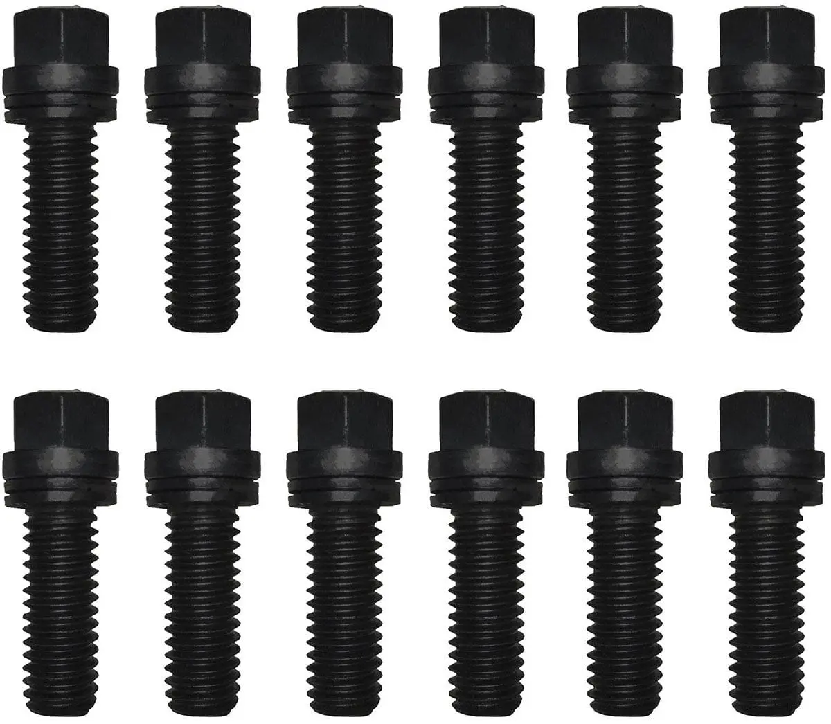Wedge-Lock Header Bolts – Anti-Vibration, Reusable Exhaust Fasteners (Pr66751) 1