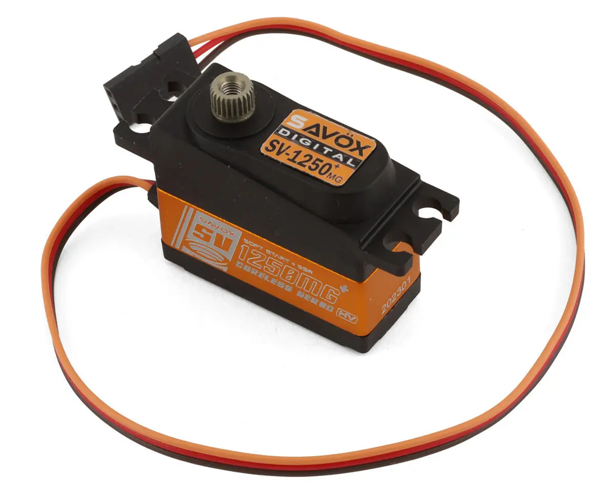 Savox Sv-1250Mgp Metal Gear Micro Tail Digital Servo (High Voltage) 1