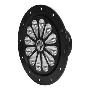 Fuel Filler, Star Pattern - Black 1